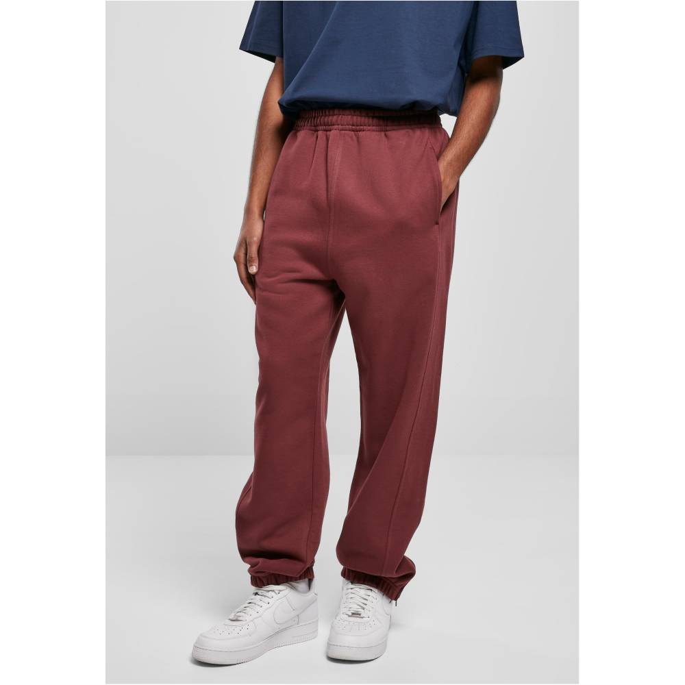Urban Classics - Basic Mens jogging pants - Burgundy